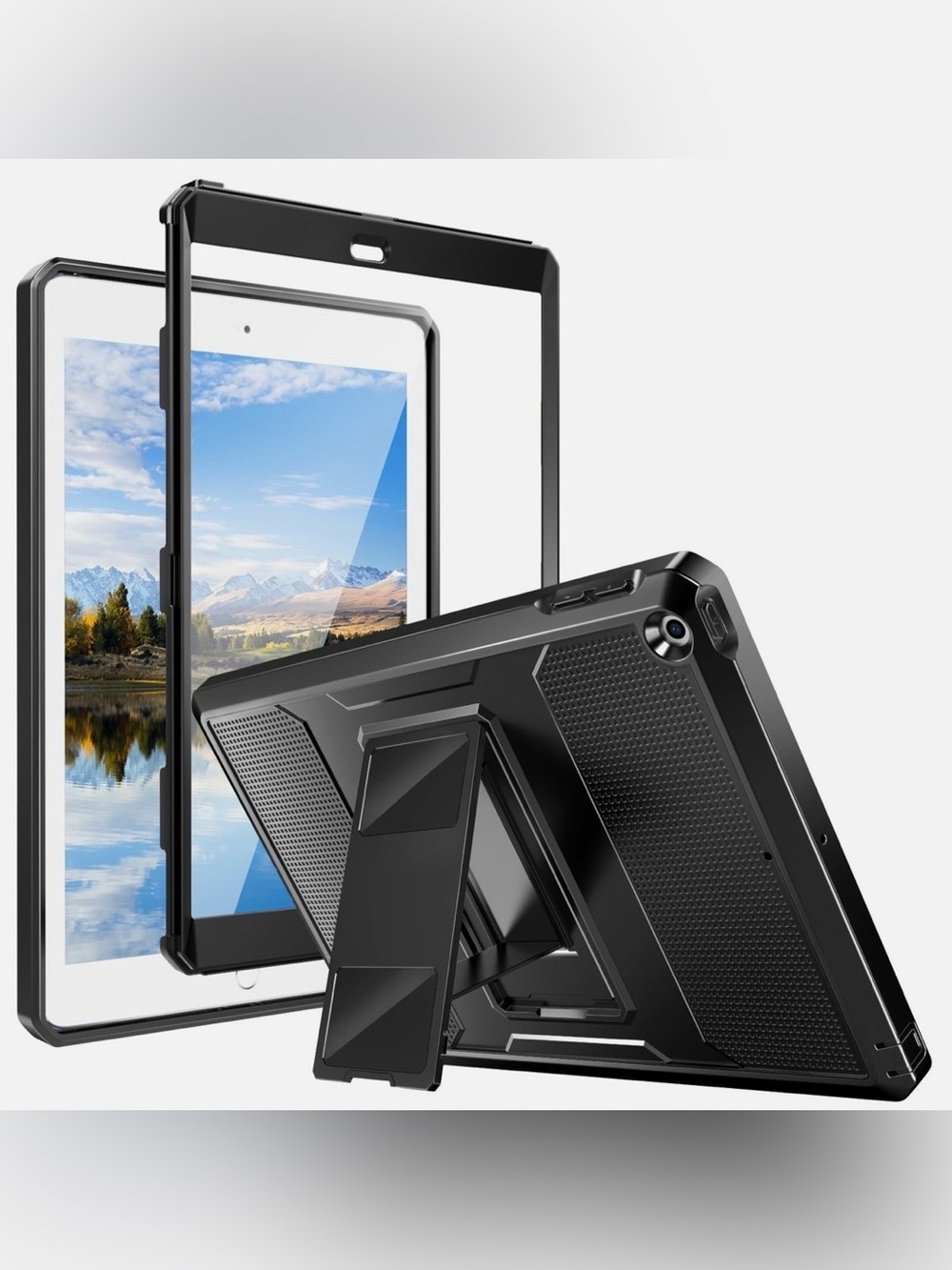 iPad 9.7 case black - 5th And 6th Generation Compatible